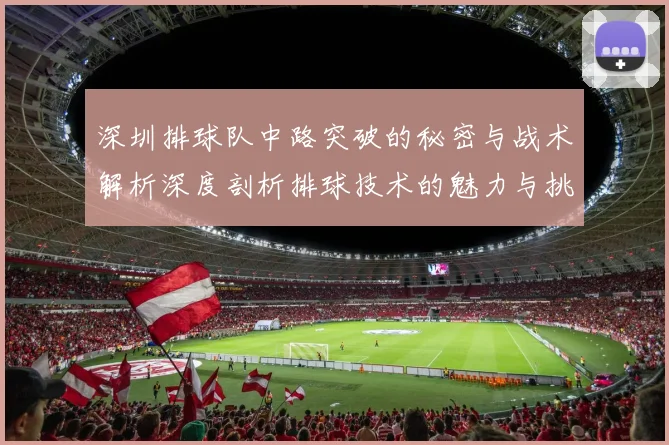 深圳排球队中路突破的秘密与战术解析深度剖析排球技术的魅力与挑战